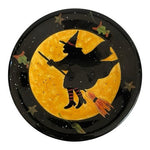 Susan Winget Certified International Halloween Witch Moon Ceramic Plate 8.25"