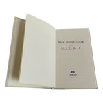 The Notebook by Nicholas Sparks 1996 1st Ed/1st Printing HC No DJ Inscribed