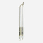 Vintage Candle-lite White Taper Candles 8 Inch Set of 2 Sealed NIP