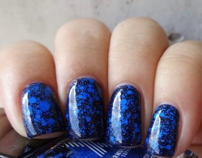 Sephora Formula X TNT Effects Top Coat Nail Polish Nail Lacquer Blue New