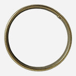 Omega Gold Tone Stretch Bracelet Vintage Unisex Bangle One Size Fits Any