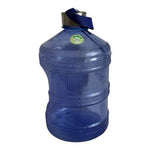 1 Gallon BPA Free Water Jug Stainless Steel Cap Carry Strap Blue Gym Hydration