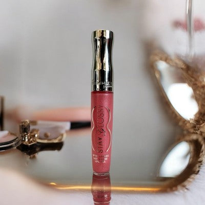RIMMEL LONDON SPARKLE Stay Glossy Lip Gloss Moisturizing Lip Color New