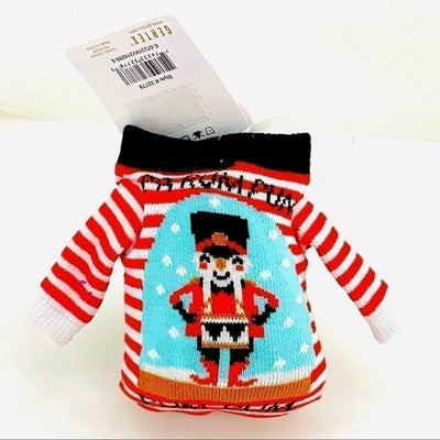 Gertex Ladies Holiday Crew Socks Size 9-11 Fits Shoe 5-10 Christmas Gift NWT