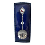 Vintage Silver Ohio Souvenir Spoon with Cardinal Bird Collectible NIB