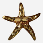 Gold Tone Starfish Brooch Pin IBL 8297 Nautical Jewelry Vintage Accessory NWOT