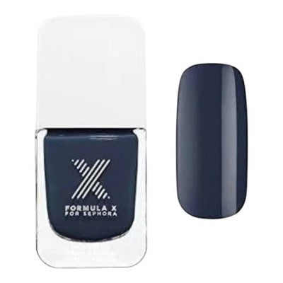 Sephora Formula X FATHOM Nail Polish Top Coat Grey 0.5oz New