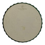 Vintage Emile Henry France Green Ceramic Pie Dish 11.5" Fluted Tart Quiche Plate