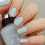 Sally Hansen In Full Blue-M Complete Salon Manicure Nail Polish Blue New