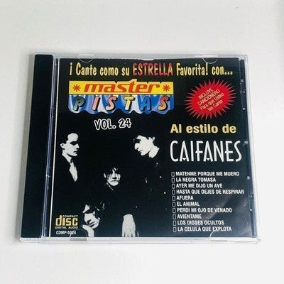 Rare! CD Masterpistas Vol. 24 Cante Al Estilo De Caifanes