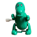 SPRITZ Walking Wind-Up Dinosaur Green T-Rex Tyrannosaurus Rex Toy 2"