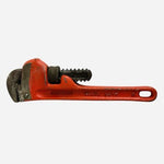 Vintage Ridgid 6" Pipe Wrench Heavy Duty The Ridge Tool Co Elyria OH USA Red