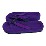 Lands' End Purple Terry Cloth Flip Flop Sandals Women’s Size 9 New