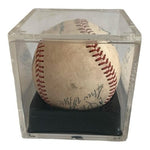 LMB Alejandro Hitt 2005 MultiPlayer Autographed J. Estrada Baseball Display Case