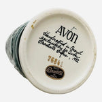 Vintage AVON Beer Mug Locomotive Train Beer Stein with Silver Lid Tankard Mug
