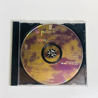 Rare! CD Victimas Del Doctor Cerebro - Noche Lluviosa / Enanitos Verdes