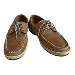 Sperry Top-Sider Men's Billfish 3-Eye Leather Boat Shoes 13W Brown Tan Good+