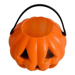 Daiso Japan Mini Jack O Lantern Pumpkin Buckets Set of 8 Halloween Baskets NWOP