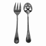 Vintage Cambridge 2-Piece Stainless Steel Serving Set Fork Slotted Spoon VG