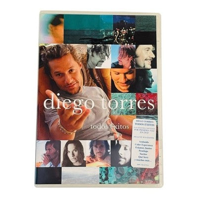 Diego Torres Todos Exitos DVD Near Mint Condition Latin Pop Music Video Comp