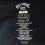 Billabong Men's Sol Searcher Long Sleeve Rash Guard S Black UPF 50+ Swim Top EXC