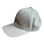 White ERC Investment Group Logo Flex Fit Baseball Cap Golf Hat L-XL NWOT