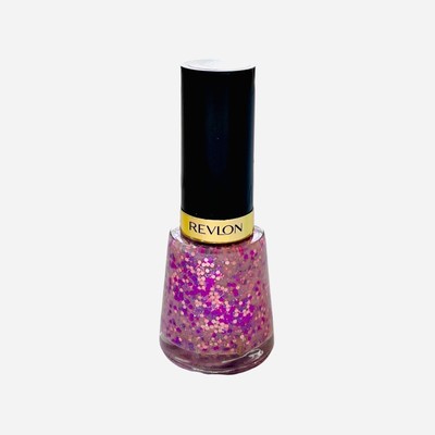 Revlon Nail Enamel Nail Polish Nail Color 260 Girly Long Wear Pink Glitter New