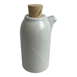 Dudson Evolution Purl Oil Vinegar Bottle 5 & Tray 8.5 Set Off White Ceramic New