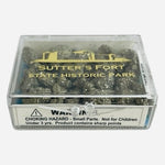 Sutter’s Fort State Historic Park Box Pyrite Chunks Fool’s Gold Souvenir