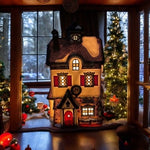 Vintage Dept 56 North Pole Neenee’s Dolls Toys Santa Village Ceramic 7.5 Inch