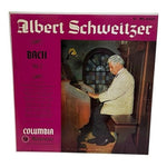 Albert Schweitzer - Bach Vol. 2 Columbia Masterworks LP ML 4601 Vinyl Record NM
