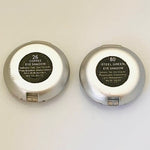 2x Matte Eyeshadow Singles Steel Green & Coffee Powder Eye Color Set Display