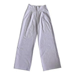 Quiz Lilac Linen Palazzo Trousers Women’s Wide Leg Pants Size 4 NWT