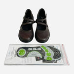 Apex Aetrex Brown Mary Jane Wide Orthotic Comfort Flats Women's Sz 5.5W NIB
