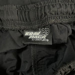 Century Krav Maga Black Nylon Track Pants Relaxed Streetwear Y2K Men S-M NWOT