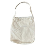 Bag All Lingerie Print Canvas Tote Bag Off White Black Print Bow Handbag