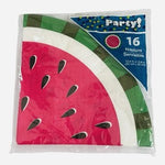 Watermelon Slice Party Napkins 16ct Summer BBQ Picnic Fruit Design NIP