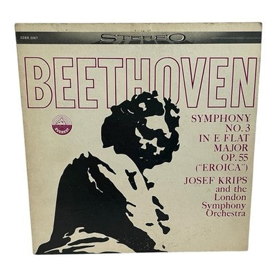 Beethoven Symphony No. 3 Eroica 1960 Stereo LP SDBR 3087 London Symphony Krips