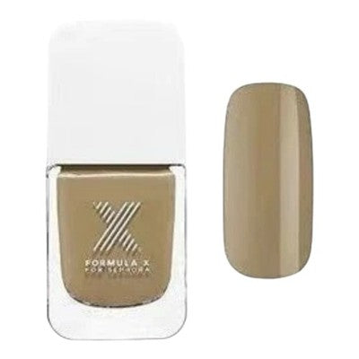 SEPHORA FORMULA X Nail Polish PARAMOUNT Top Coat Tan 0.5oz New
