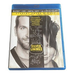Silver Linings Playbook Blu-ray Like New Bradley Cooper Jennifer Lawrence Oscar