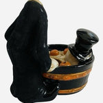 Yankee Candle Boney Bunch Bobbing for Apples Halloween Tea Light Holder 2011