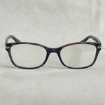 Coach Women's HC6065 Reading Glasses Eyeglasses Confetti Purple Frame 5288