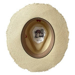 Nick Fouquet C Mag Straw Hat Men's 7 1/8 Coconut Palm Frond Panama Retail $775
