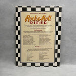 Rock & Roll Diner Popular American Cooking Classic Rock Music Cookbook 245 Pages