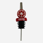 Pair of Deep Eddy Grapefruit Vodka Bottle Pourer Spout Bar Accessories Ruby Red