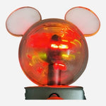 Vintage Disney Parks Mickey Mouse Light Up Spinning Head Key Fob WDW VG