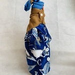 Rare Kansas City Royals Scarf Hat Snowman 32" Logo Velvet Robe Doll New
