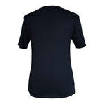 Hugo Boss Men's Contrast Logo Embroidery Regular Fit Cotton Stretch Tee L Black