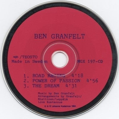 CD Ben Granfelt - Road Racing