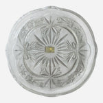 Vintage Studio Nova Sommerset Crystal Dessert Bowl 7" Japan Serving Dish NIB